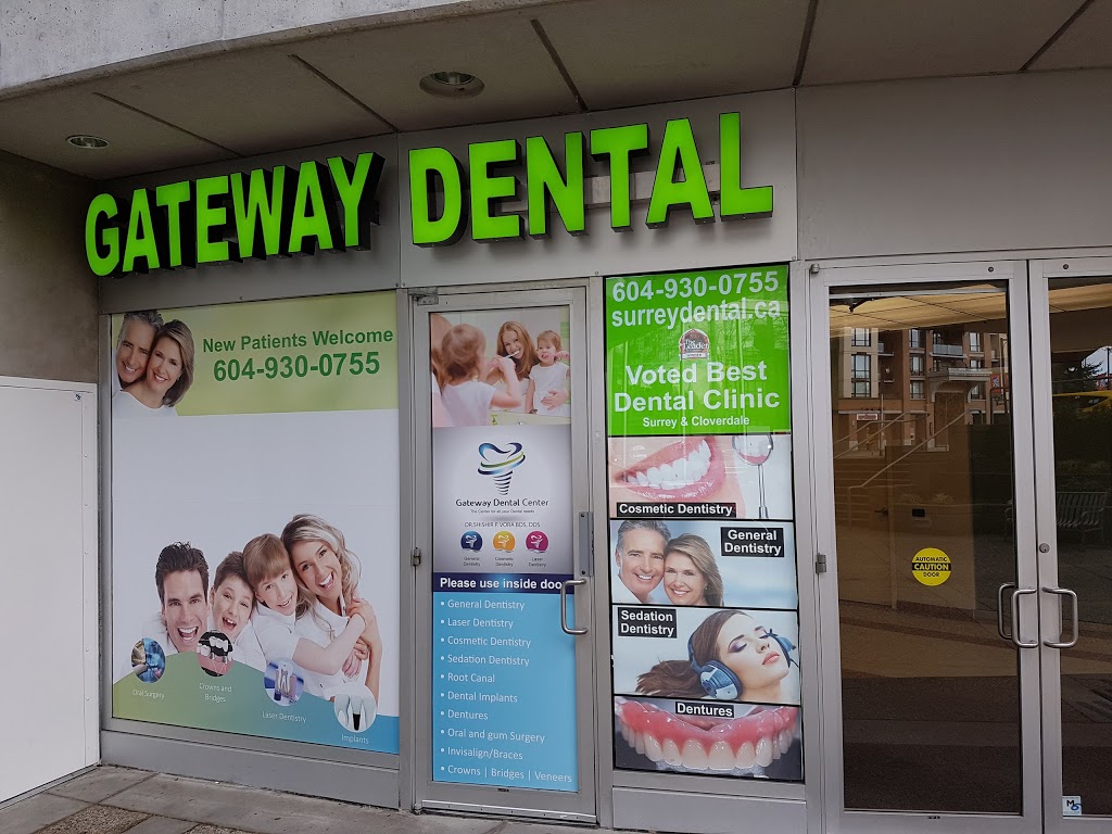Gateway Dental Centre | 13401 108 Ave #104, Surrey, BC V3T 5T3, Canada | Phone: (604) 930-0755