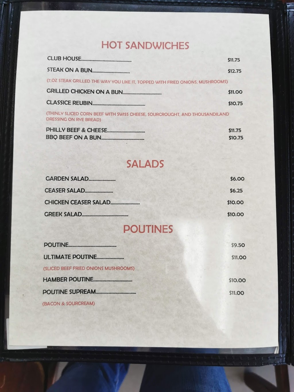Tab’s Diner | 944 Wooler Rd, Trenton, ON K8V 5P4, Canada | Phone: (613) 965-5858