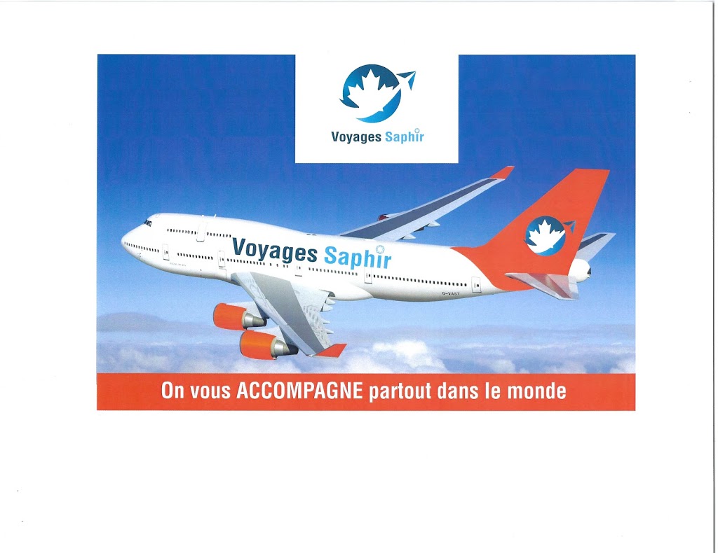 Voyages Saphir | 3490 Rue Fleury E, Montréal-Nord, QC H1H 2R9, Canada | Phone: (514) 852-2326