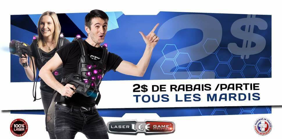 Laser Game Evolution DIX30 - Laser Tag | 9520 Boulevard Leduc #3, Brossard, QC J4Y 0B3, Canada | Phone: (450) 486-6486