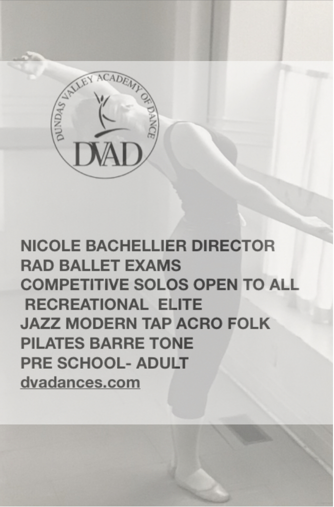 Dvadances | 128 King St E, Dundas, ON L9H 1N5, Canada