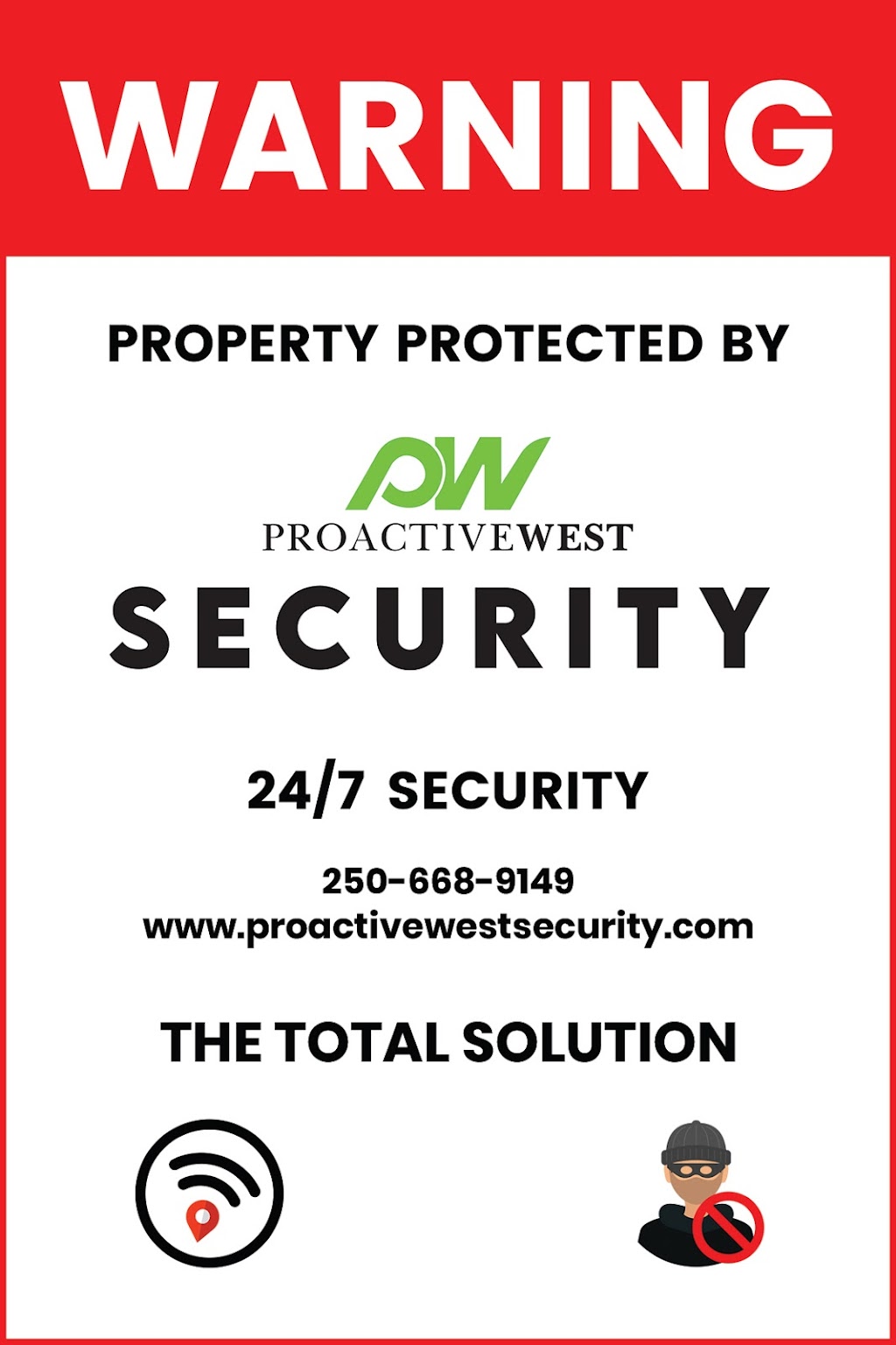 Proactive West Security | 3060 Waterstone Way, Nanaimo, BC V9T 6S8, Canada | Phone: (250) 668-9149