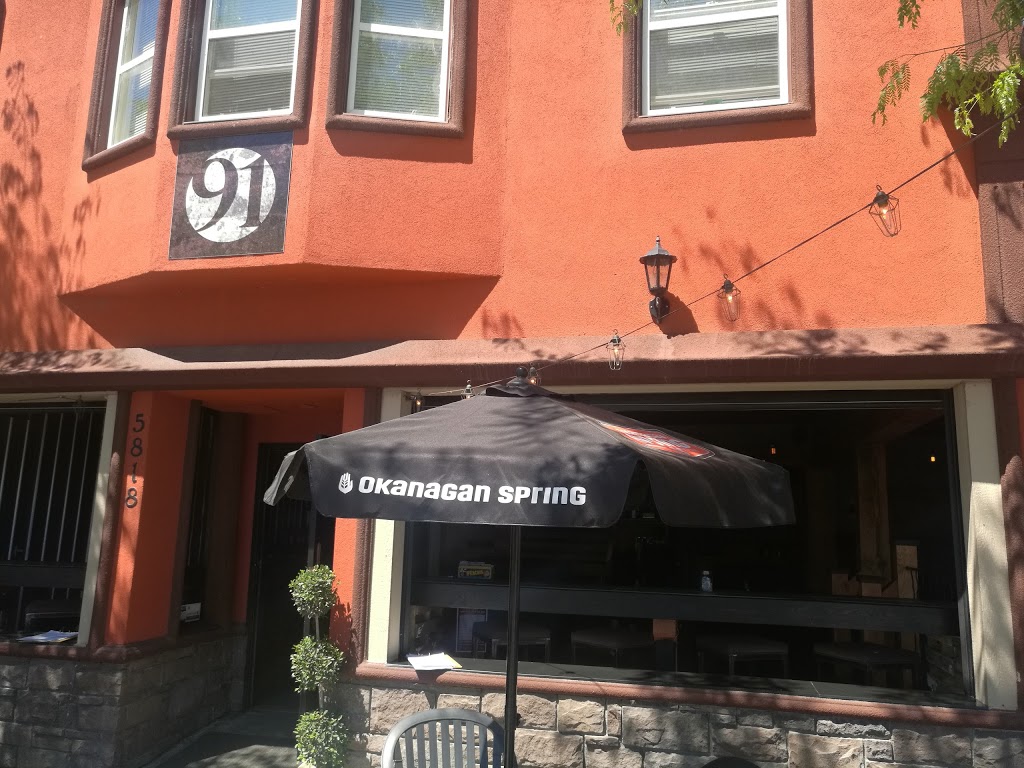 91 Restaurant | 5818 Beach Ave, Peachland, BC V0H 1X7, Canada | Phone: (250) 863-2294