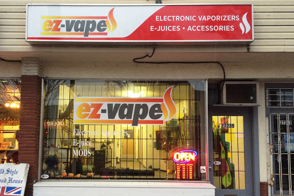 EZ-Vape Aldergrove | 27239 Fraser Hwy, Langley Twp, BC V4W 3P9, Canada | Phone: (604) 856-1009
