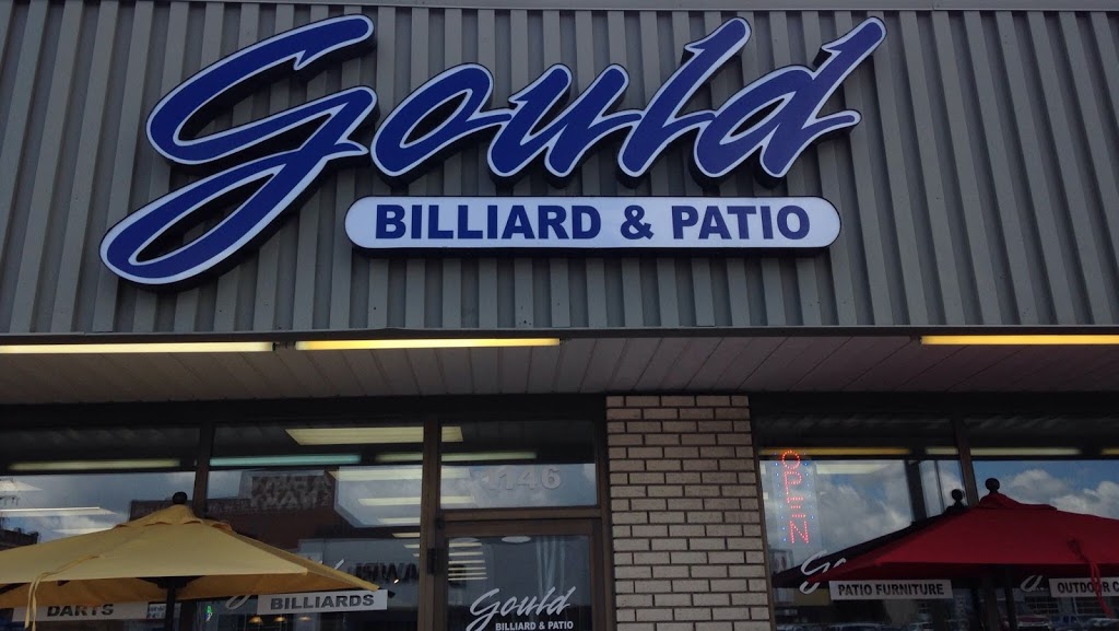 Gould Billiard & Patio | furniture store | 1146 Broad St, Regina, SK S4R 1X8, Canada | 3065221442 OR +1 306-522-1442