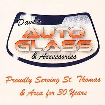 Dave’s auto glass & accessories & Tint Service | 239 Wellington St Bay 2, St Thomas, ON N5R 2S6, Canada | Phone: (519) 633-9191