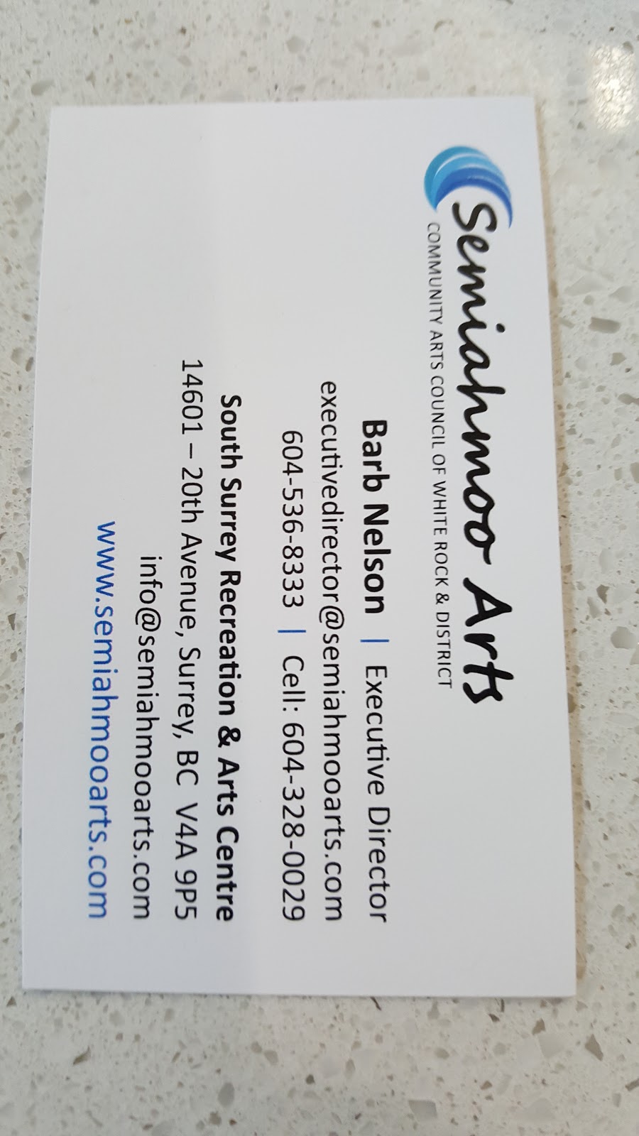 Semiahamoo Arts | 14601 20 Ave, Surrey, BC V4A 8P7, Canada | Phone: (604) 536-8333
