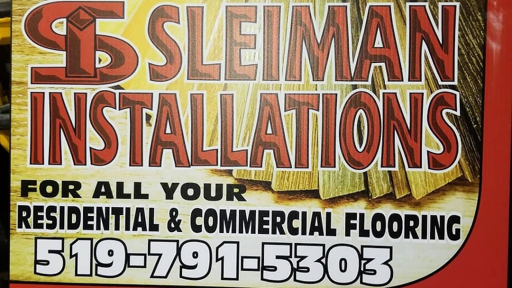 Sleiman Installations | 11 Warren Ave, Leamington, ON N8H 2R3, Canada | Phone: (519) 791-5303