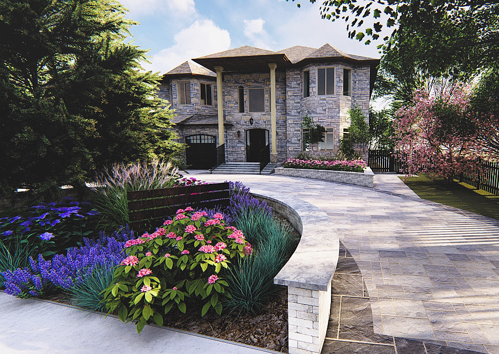 Milton Stone Group Inc - Landscaping | Interlock | Pools | 69 Threshing Mill Blvd., Oakville, ON L6H 0V6, Canada | Phone: (289) 627-3767