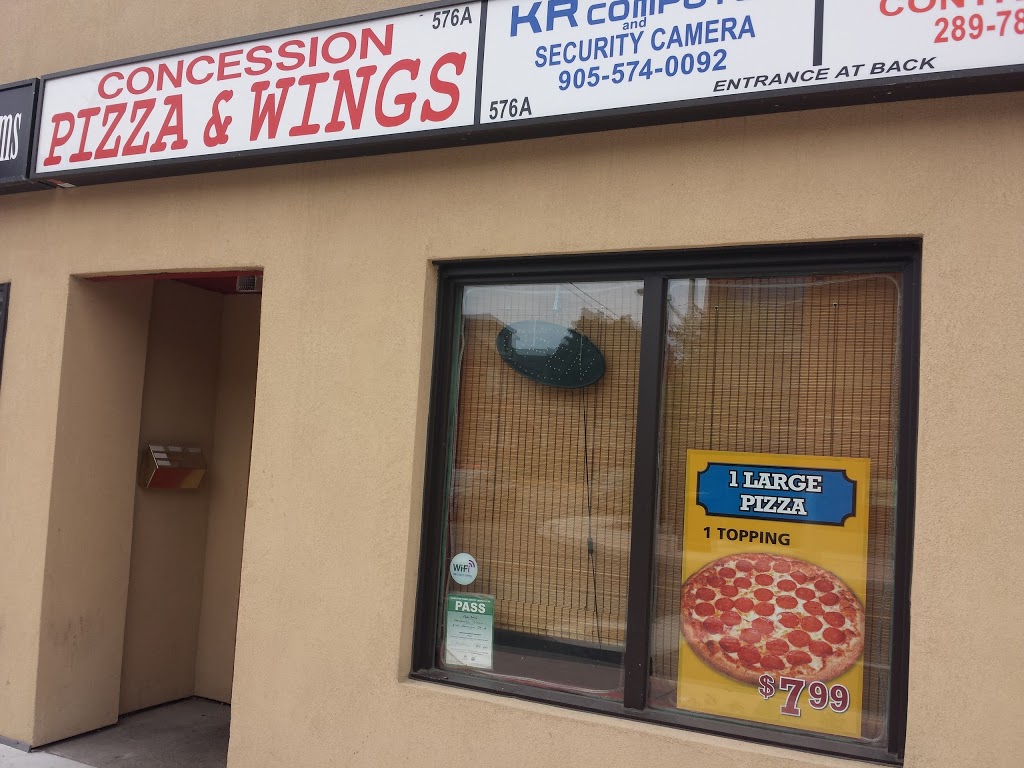Concession Pizza | 576 Concession St, Hamilton, ON L8V 1A8, Canada | Phone: (905) 385-9888