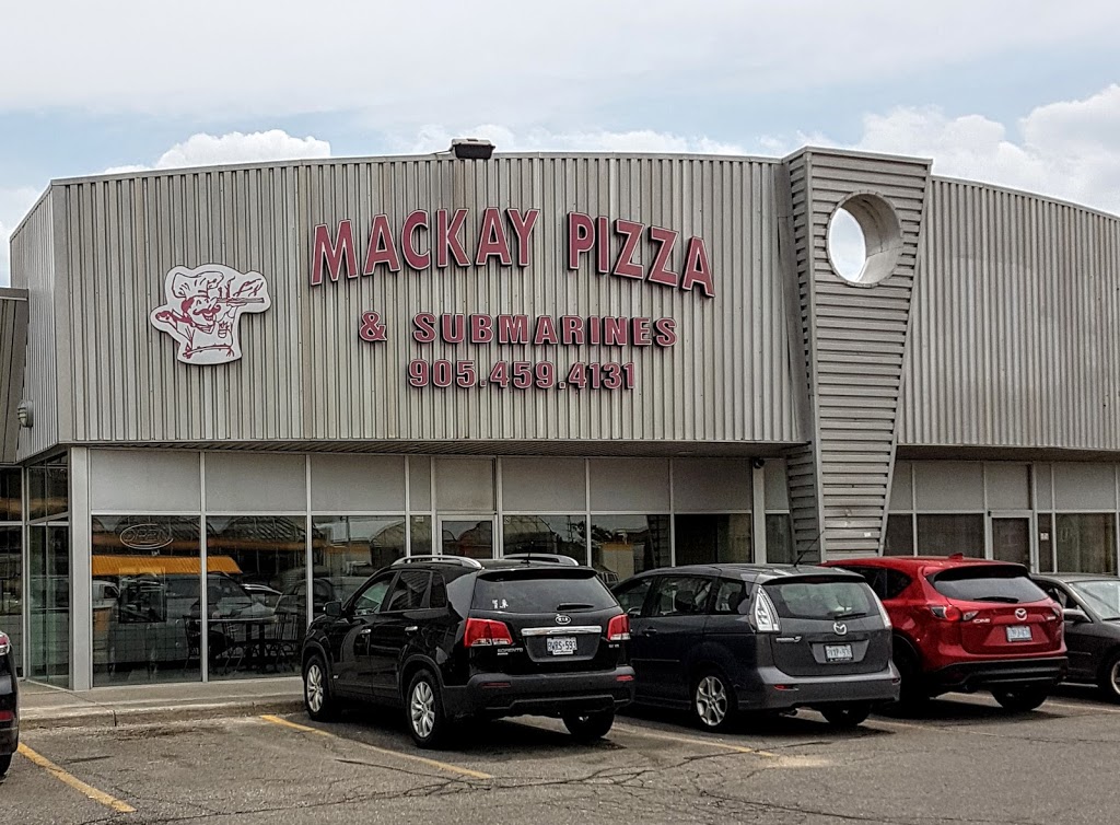 Mackay Pizza & Submarines | 40 Gillingham Dr, Brampton, ON L6X 4X7, Canada | Phone: (905) 459-4131