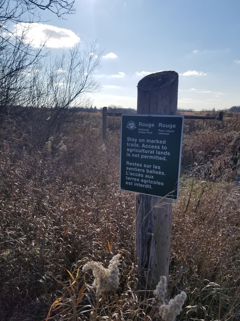 Rouge National Urban Park, Reesor Road Day Use Area, Parking Lot | 7445 Elgin Mills Rd E, Markham, ON L6B 1A8, Canada | Phone: (416) 264-2020
