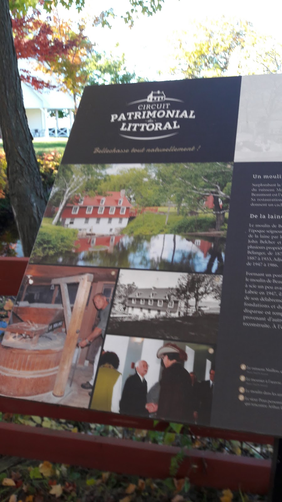 moulin de Beaumont | 2 Route du Fleuve, Saint-Michel-de-Bellechasse, QC G0R 3S0, Canada | Phone: (418) 833-1867