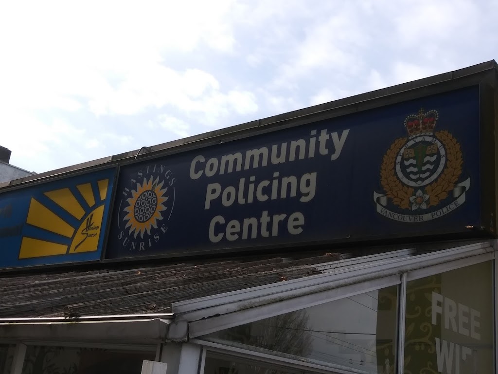 Hastings Sunrise Community Policing Centre | 2620 E Hastings St, Vancouver, BC V5K 1Z6, Canada | Phone: (604) 717-3584