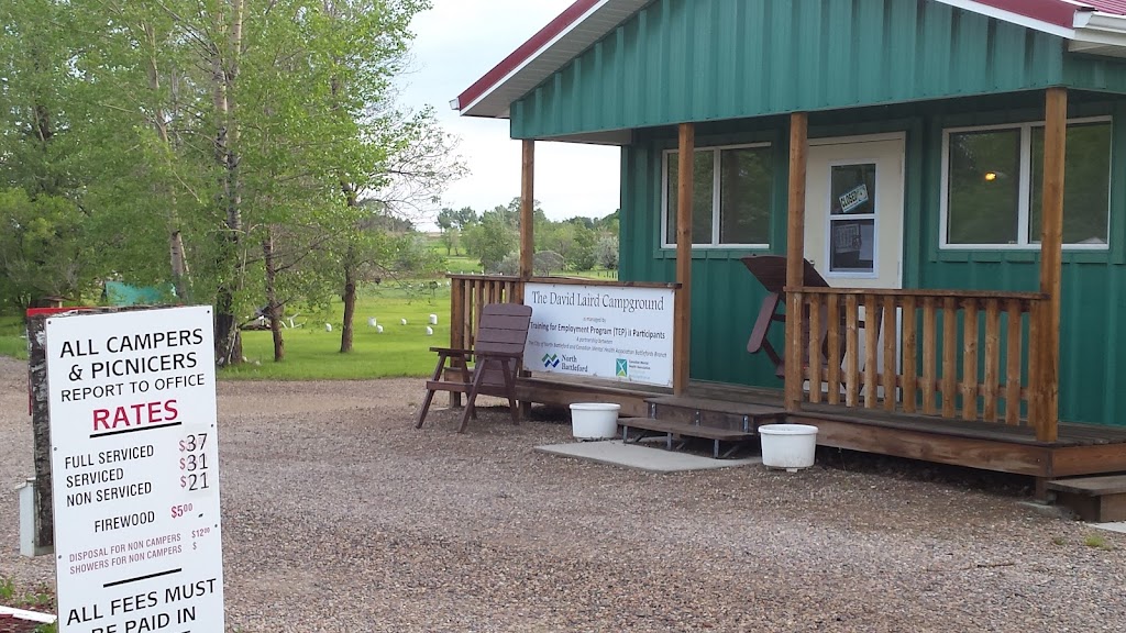 David Laird Campground | 2km East of the Western Development Museum between Hwy 16& 40 Farm, North Battleford, SK S9A 3M1, Canada | Phone: (306) 445-3552