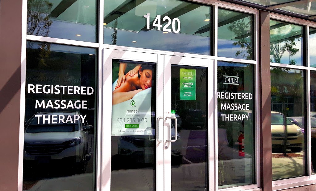 Remedy Massage Therapy | 1420-4771 Mcclelland Rd, Richmond, BC V6X 0M5, Canada | Phone: (604) 285-8070