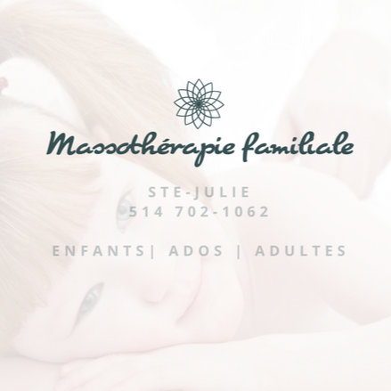 Massothérapie familiale | 461 Boulevard Saint-Joseph #218, Sainte-Julie, QC J3E 1W8, Canada | Phone: (514) 702-1062