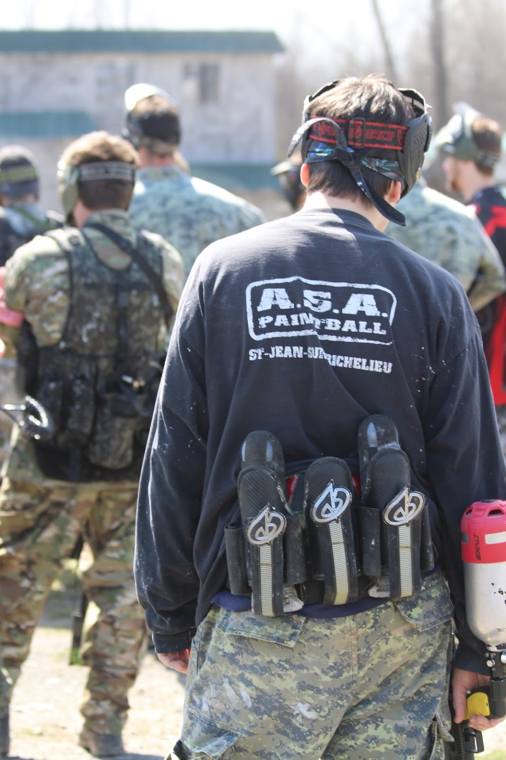 A.S.A Paintball | 725 4e Rang S, Saint-Jean-sur-Richelieu, QC J2X 5V1, Canada | Phone: (450) 346-2489