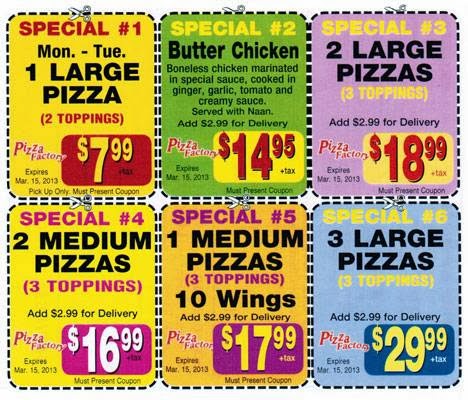 Pizza Factory | 7898 6th St, Burnaby, BC V3N 3N3, Canada | Phone: (604) 540-4444