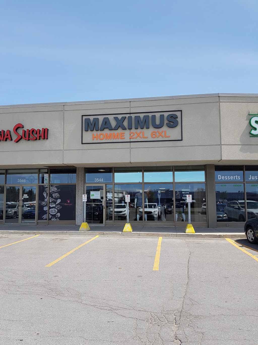 Maximus Homme 1XL à 6XL Trois-Rivières | 3544 Boulevard des Forges, Trois-Rivières, QC G8Y 5H5, Canada | Phone: (819) 489-2410