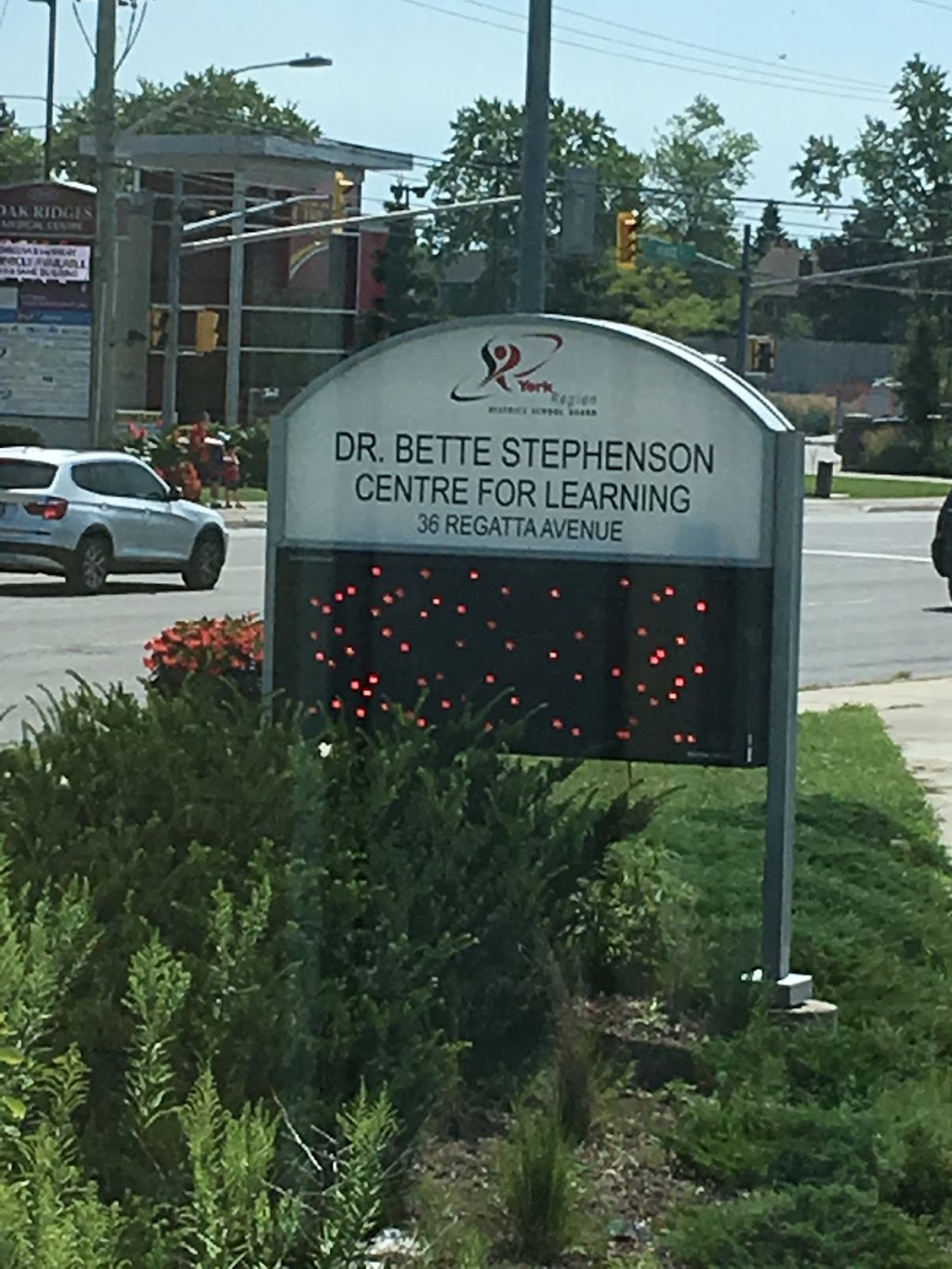 Dr. Bette Stephenson Centre for Learning | 36 Regatta Ave, Richmond Hill, ON L4E 4R1, Canada | Phone: (905) 884-2046