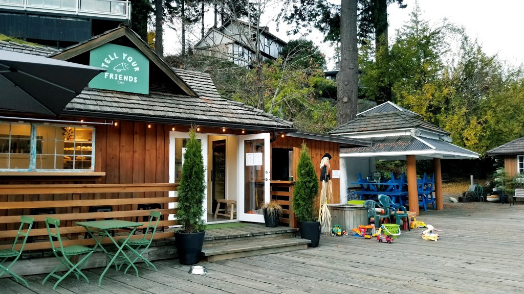 tell your friends cafe | 400 Bowen Island Trunk Rd, Bowen Island, BC V0N 1G0, Canada | Phone: (778) 929-7393