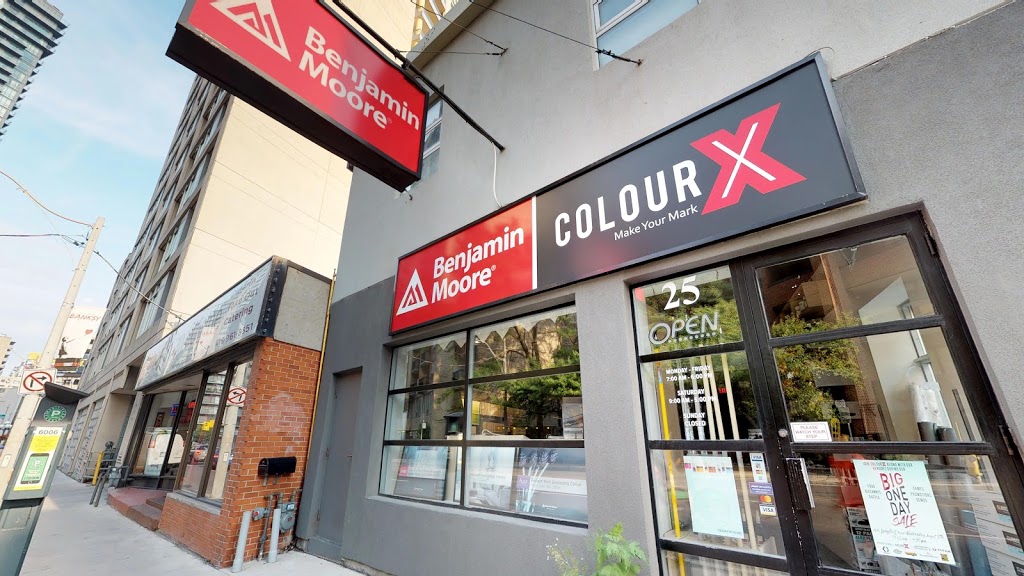 Colour X - Benjamin Moore | 25 Davenport Rd, Toronto, ON M5R 1H2, Canada | Phone: (416) 477-0933
