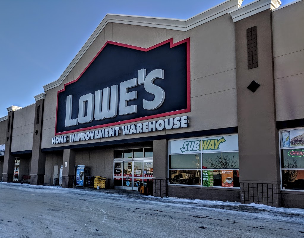Lowes Home Improvement | 4555 Gordon Rd, Regina, SK S4W 0B7, Canada | Phone: (306) 751-3000