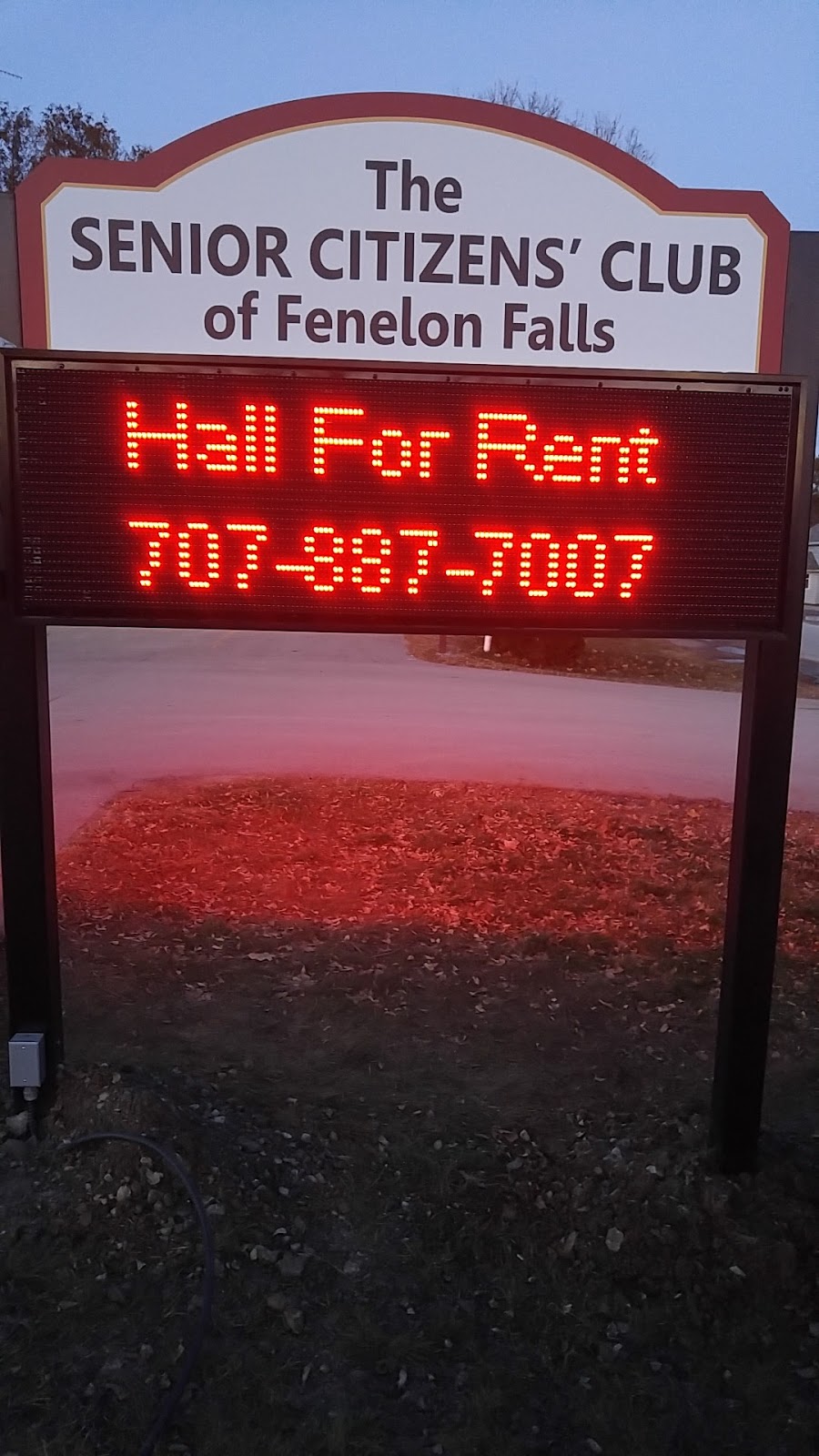 Senior Citizens Club Of Fenelon Falls | 58 Murray St, Fenelon Falls, ON K0M 1N0, Canada | Phone: (705) 887-7007