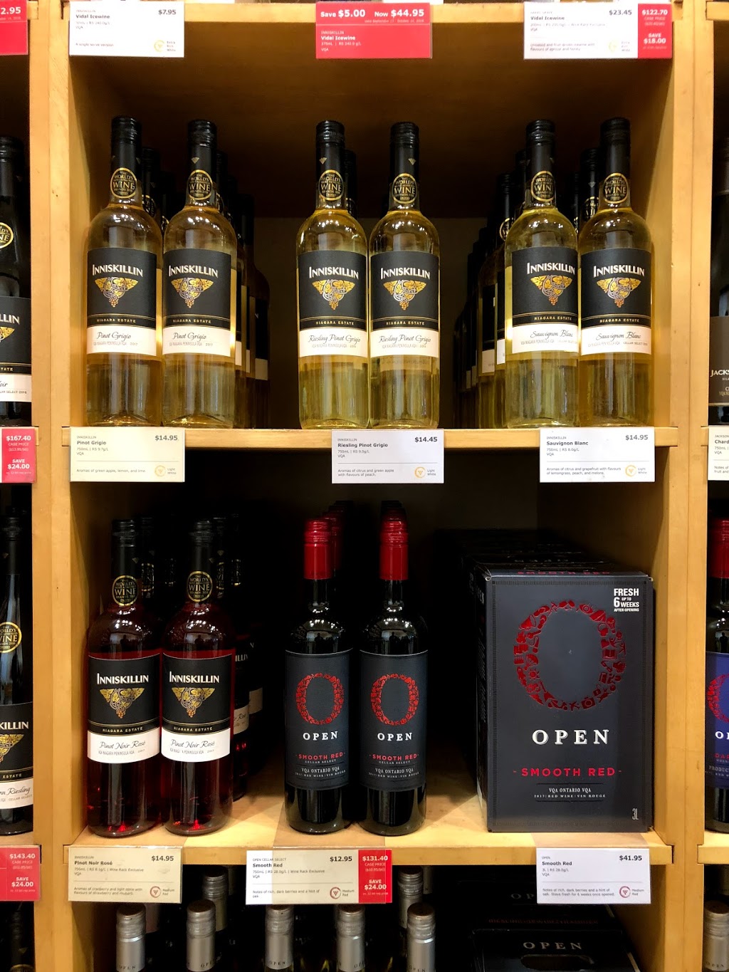 Wine Rack | 3221 Derry Rd W, Mississauga, ON L5N 7L7, Canada | Phone: (905) 824-4386