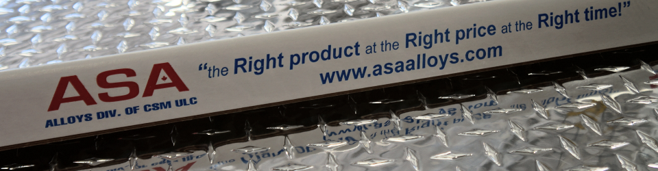 ASA Alloys - Saskatoon | E, 334 68 St, Saskatoon, SK S7P 0E3, Canada | Phone: (306) 931-1880