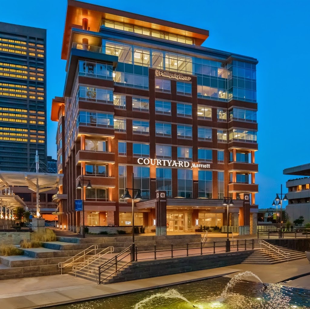 Courtyard by Marriott Buffalo Downtown/Canalside | One Canalside, 125 Main St, Buffalo, NY 14203, USA | Phone: (716) 840-9566