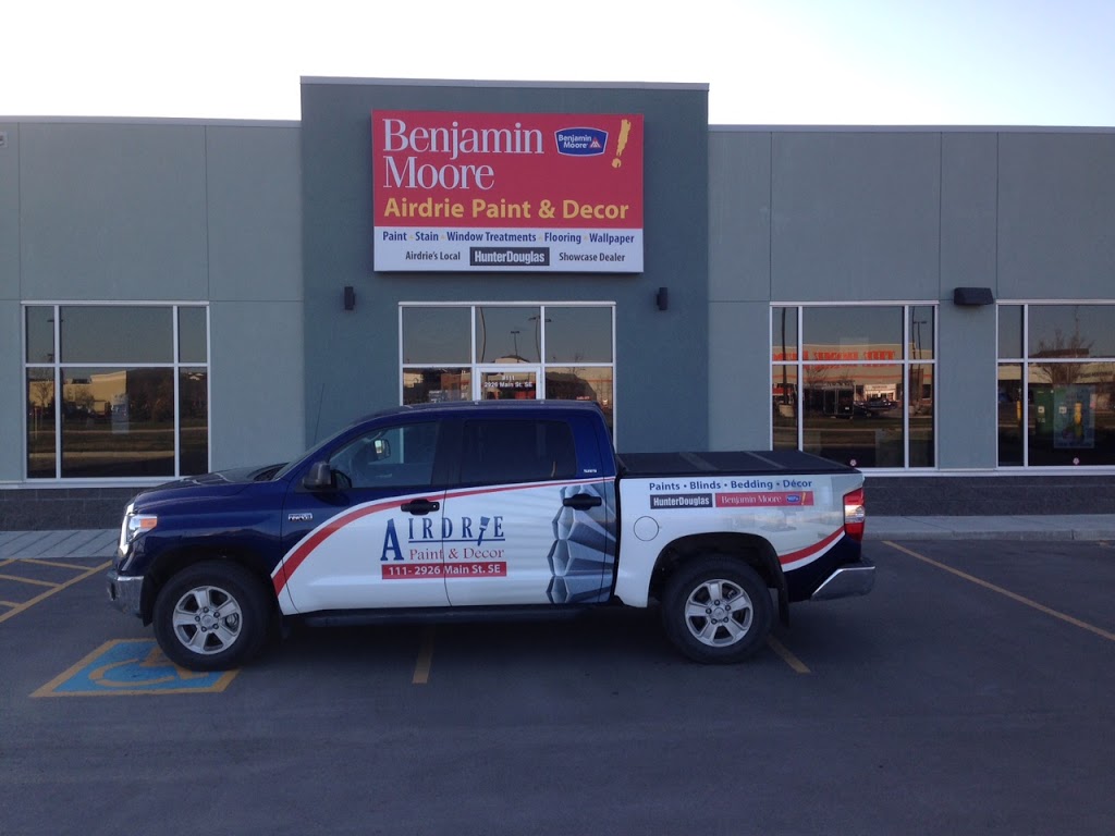 Airdrie Paint and Blinds | 111, 2926 Main St S, Airdrie, AB T4B 3G4, Canada | Phone: (403) 912-4300