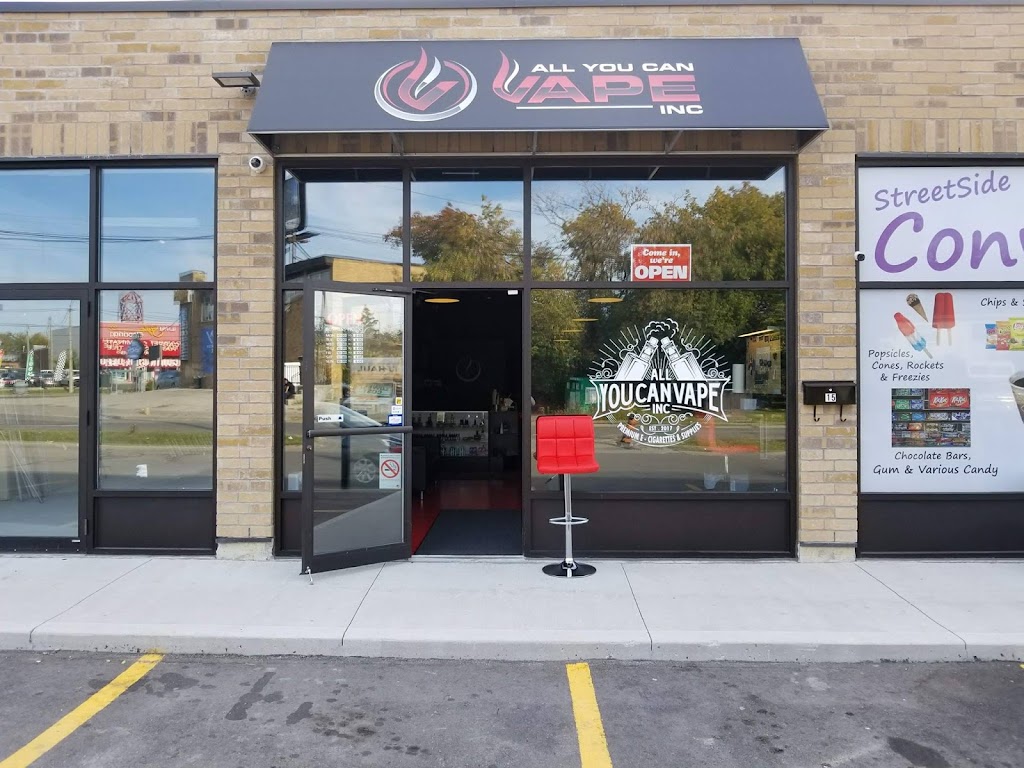 ALL YOU CAN VAPE | 1260 Kennedy Rd unit 15, Scarborough, ON M1P 2L4, Canada | Phone: (416) 750-8273