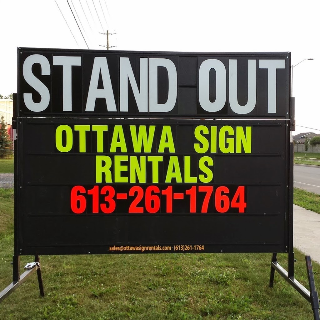 Ottawa Sign Rentals | G-4603 Bank St, Gloucester, ON K1T 3W6, Canada | Phone: (613) 800-7366