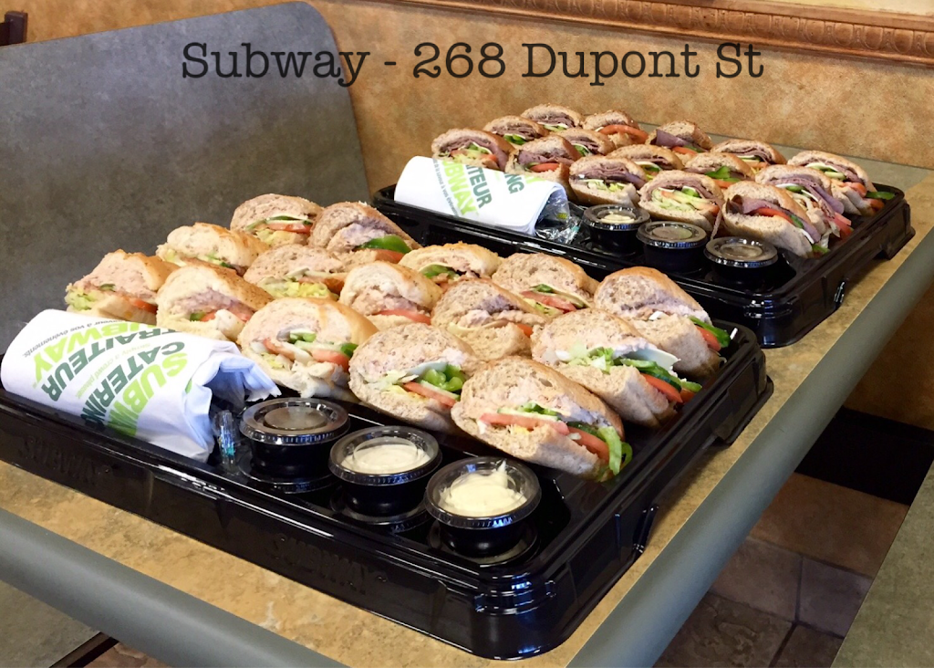 Subway | 268 Dupont St, Toronto, ON M5R 1V7, Canada | Phone: (416) 962-7827