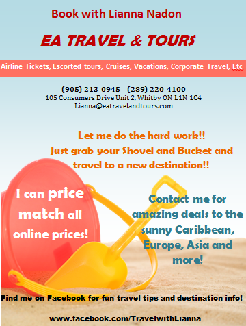 Travel With Lianna | 1100 Oxford St, Oshawa, ON L1J 6G4, Canada | Phone: (905) 213-0945