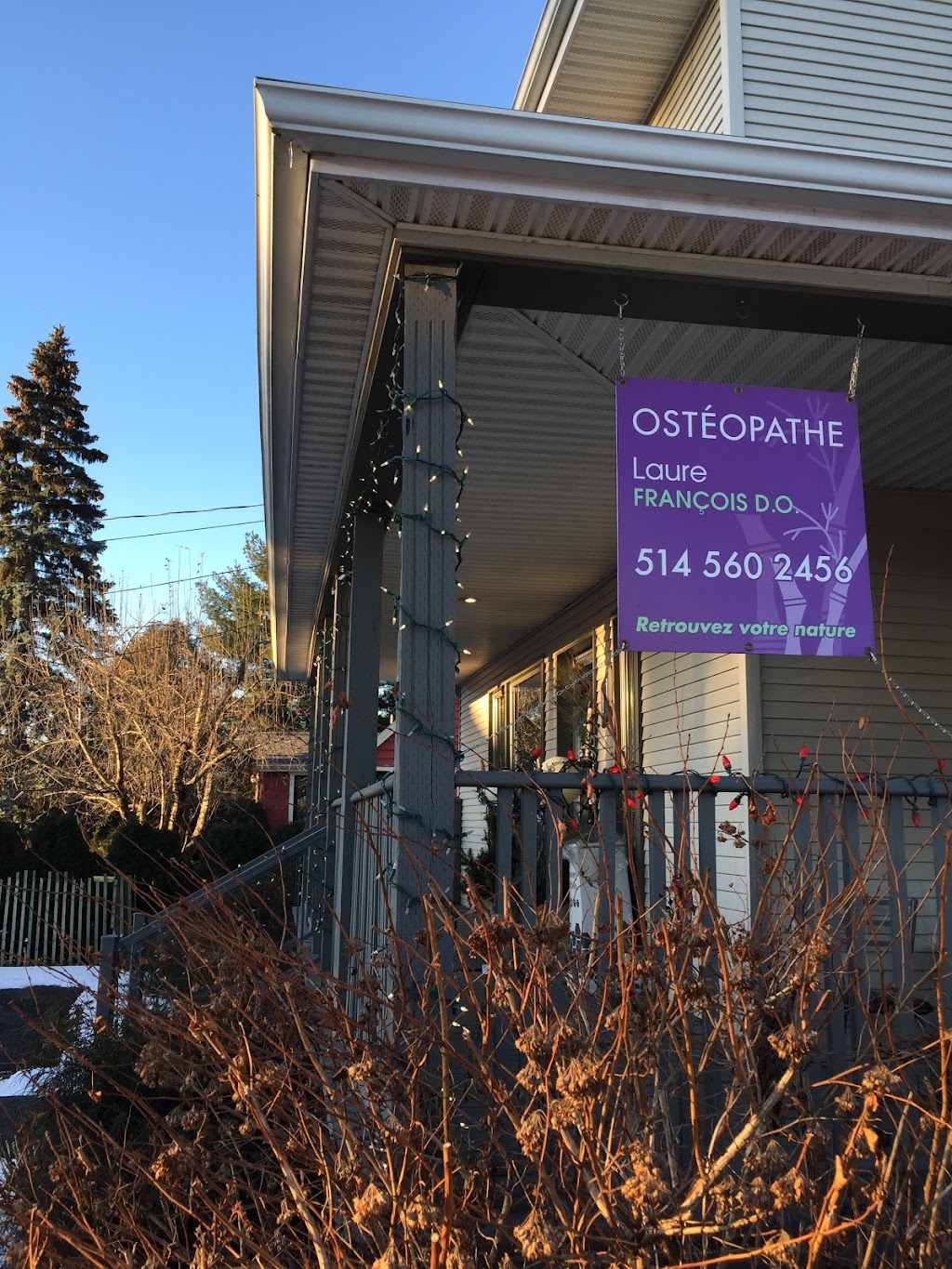 OSTEO. LAURE FRANCOIS | 11 Boul Constable, McMasterville, QC J3G 1M8, Canada | Phone: (514) 560-2456
