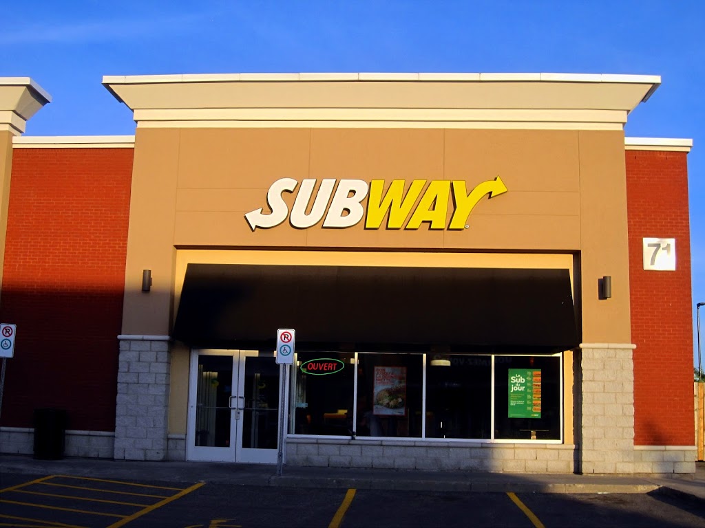 Subway | 71 Boulevard de la Gappe Unit 1, Gatineau, QC J8T 0B5, Canada | Phone: (819) 246-4505