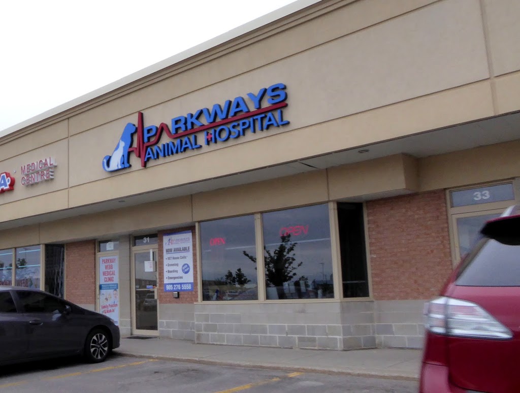 Parkways Animal Hospital | 325 Central Pkwy W, Mississauga, ON L5B 3X9, Canada | Phone: (905) 276-5558