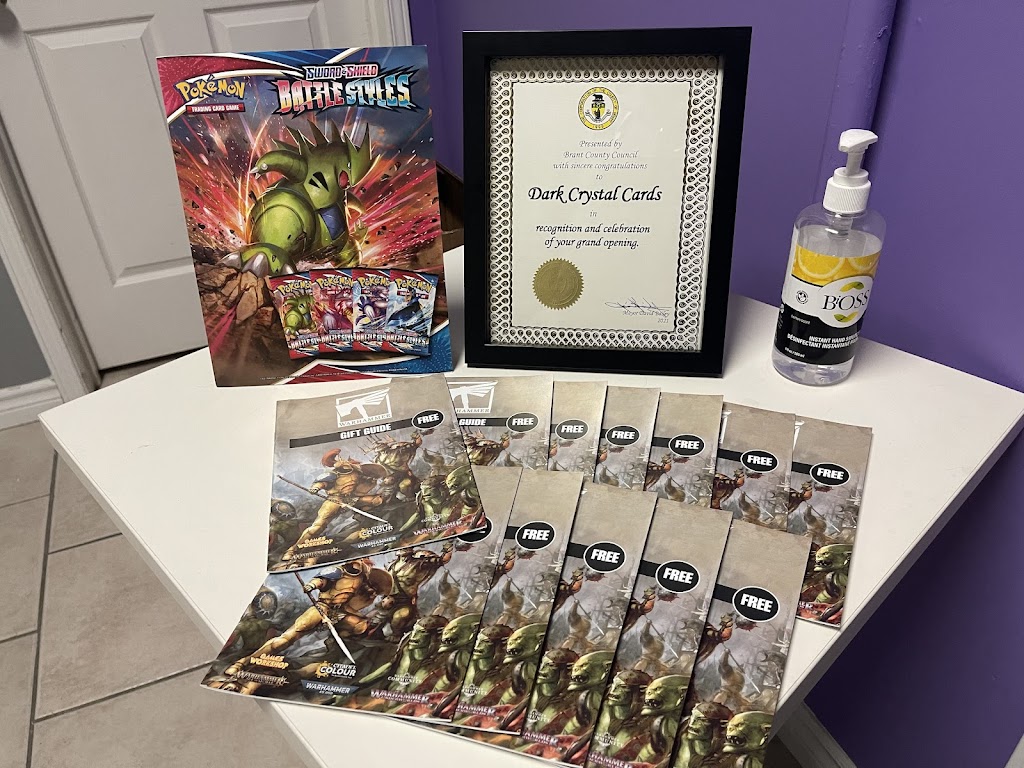 Dark Crystal Cards | 19 Broadway St W Unit 7, Paris, ON N3L 2S3, Canada | Phone: (226) 493-0294