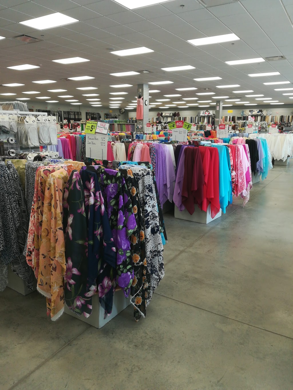 Fabricland | 1135 Stevens Rd #110, West Kelowna, BC V1Z 2S8, Canada | Phone: (250) 769-3350