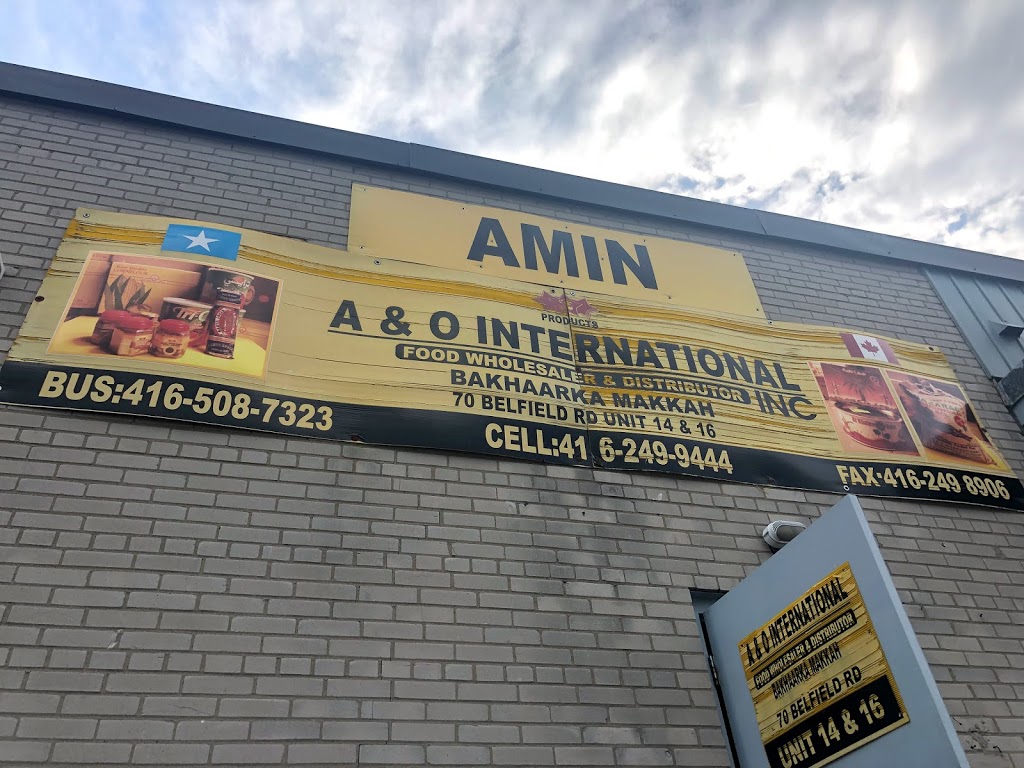 A & O International | 70 Belfield Rd #14, Etobicoke, ON M9W 1G3, Canada | Phone: (416) 249-9444