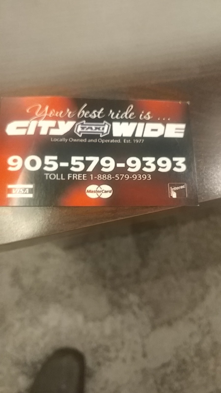 City-Wide Taxi | 190 Waterloo St #1A, Oshawa, ON L1H 8A7, Canada | Phone: (905) 579-9393