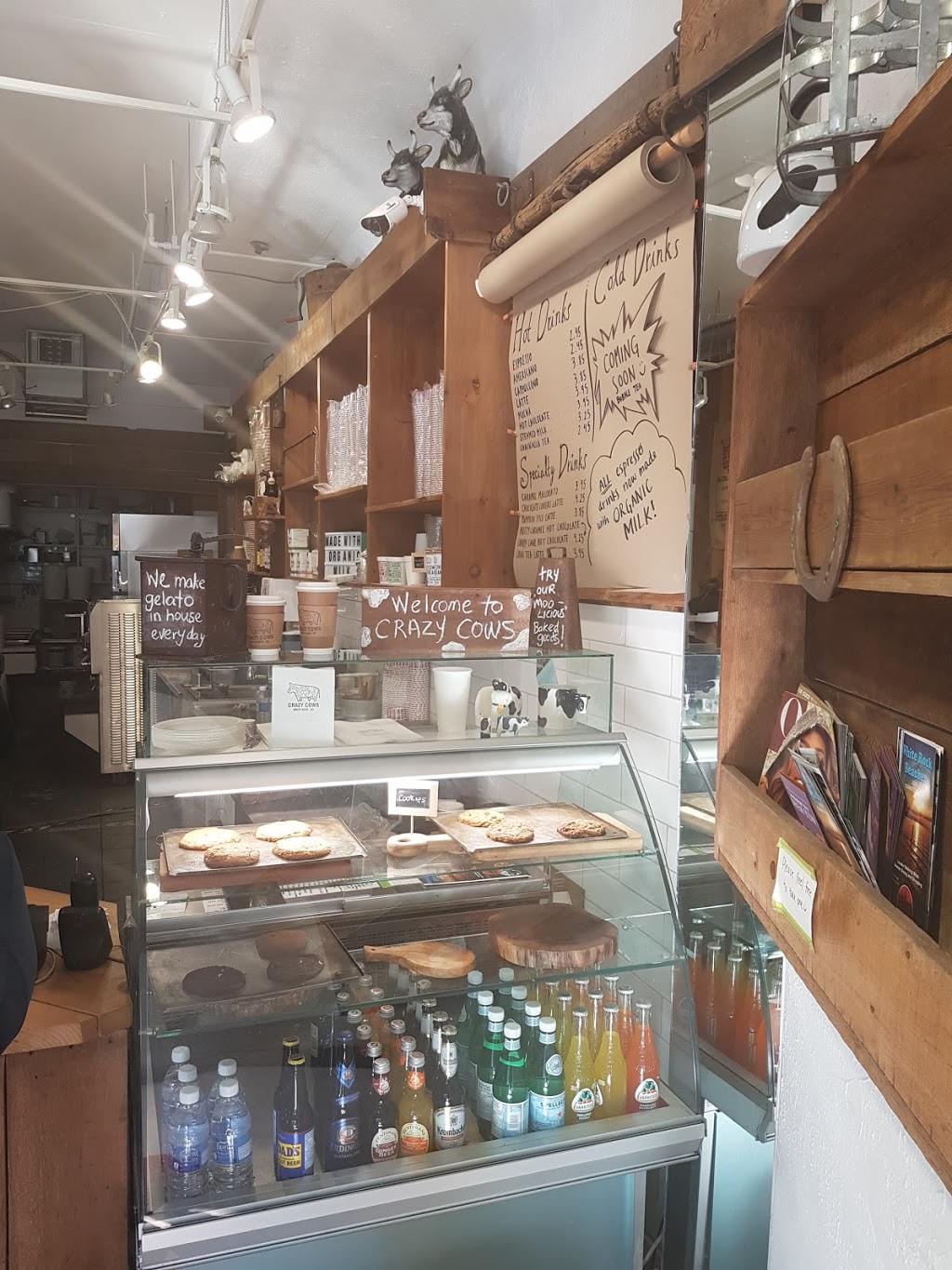Crazy Cows Ice Cream | 14971 Marine Dr, White Rock, BC V4B 1C3, Canada | Phone: (604) 837-8976