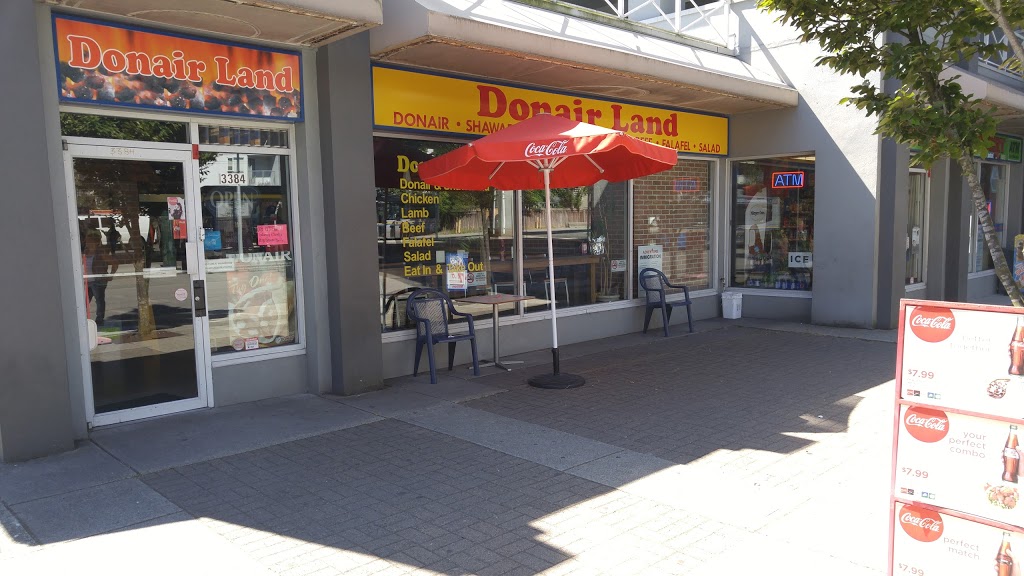 Donair Land | 3384 Vanness Ave, Vancouver, BC V5R 5A7, Canada | Phone: (604) 569-3971