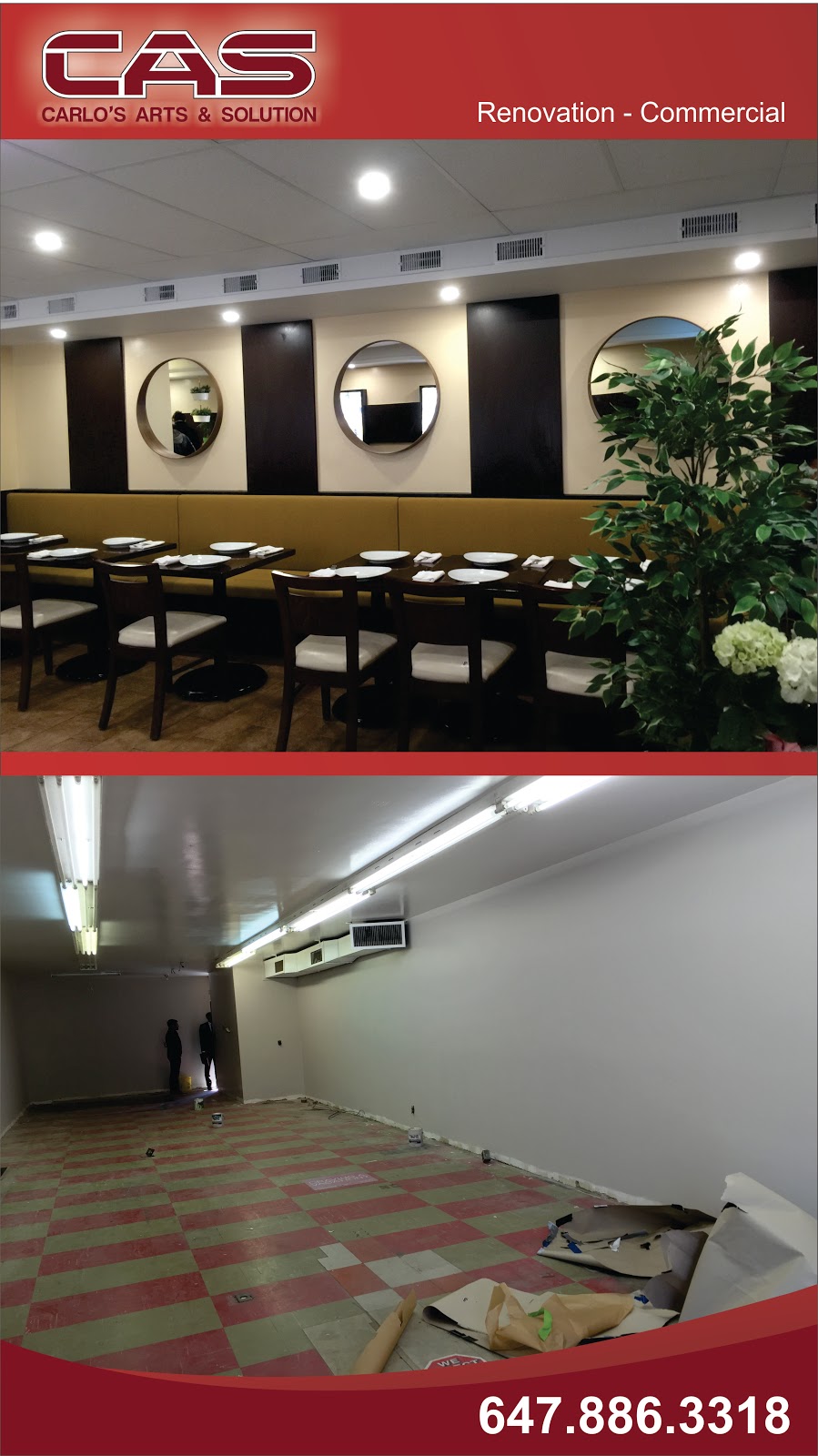 CAS Design & Renovation | 195 Clayton Dr unit 3, Markham, ON L3R 7P3, Canada | Phone: (647) 886-3318