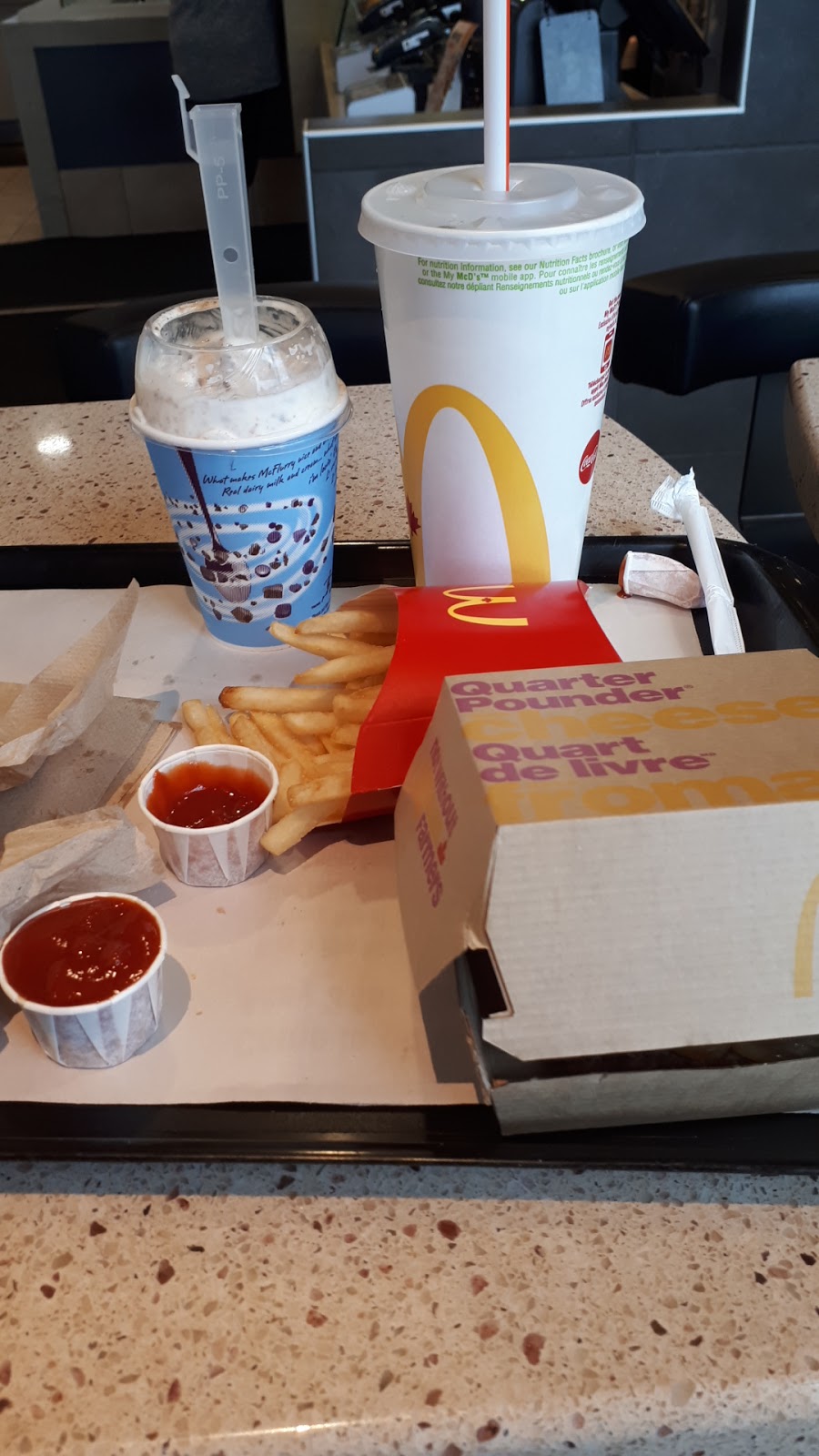McDonalds | 1278 Topsail Rd, Paradise, NL A1L 1N7, Canada | Phone: (709) 782-2853