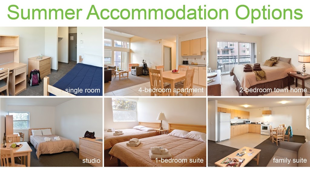 UBC Conferences and Accommodation Okanagan | 1290 International Mews, Kelowna, BC V1V 1V8, Canada | Phone: (250) 807-8050