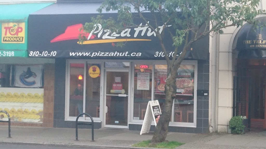 Pizza Hut | 4540 W 10th Ave, Vancouver, BC V6R 2J1, Canada | Phone: (604) 221-4267